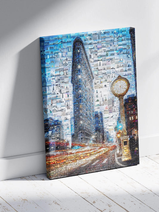 Stunning Mosaic Artwork of Iconic Cityscape - Unique Home Decor for Art Lovers AtelierMosaics