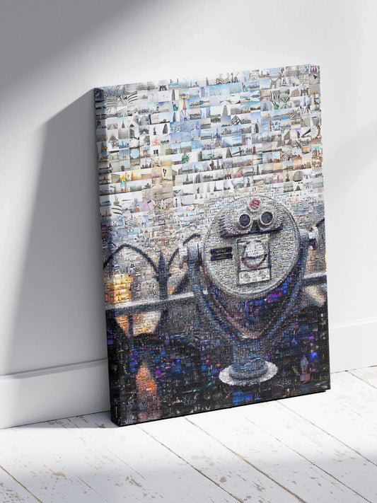 Stunning Urban Mosaic Art - Unique Wall Decor Featuring Iconic Cityscapes and Vivid Imagery AtelierMosaics