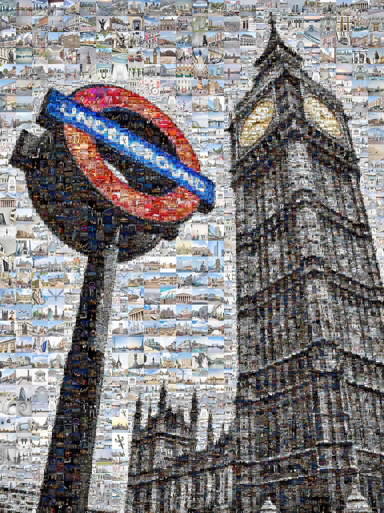 Stunning London Mosaic Artwork Featuring Iconic Landmarks - Perfect for Home Decor AtelierMosaics