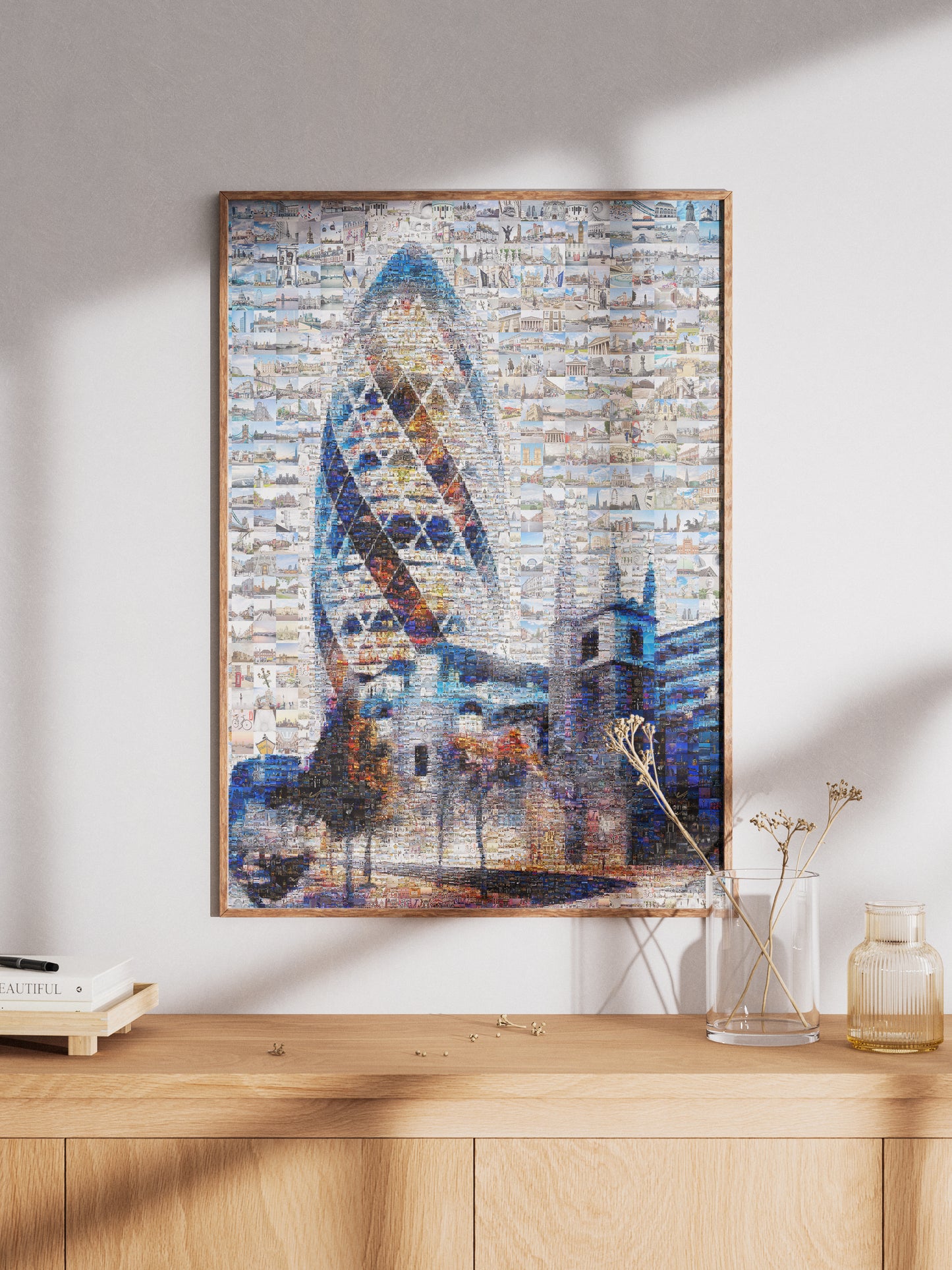 Stunning London Mosaic Artwork Featuring Iconic Landmarks – Perfect for Home or Office Decor AtelierMosaics