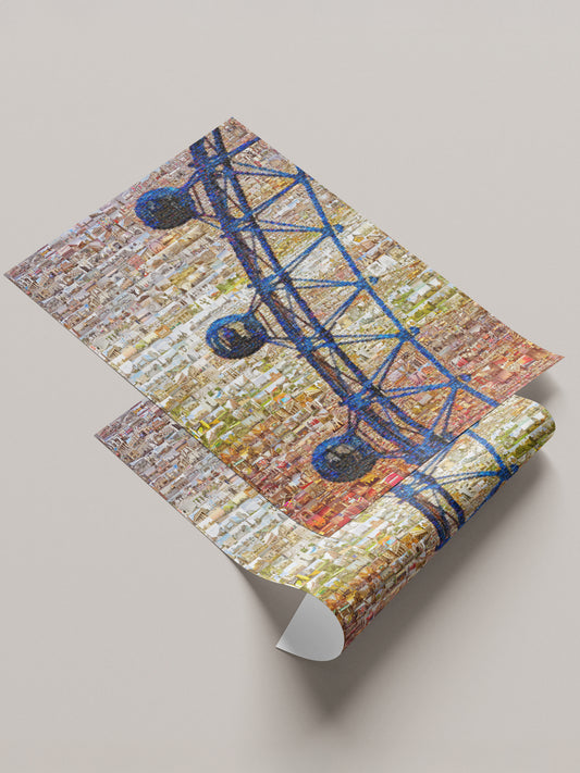 Stunning London Mosaic Artwork: Iconic Landmarks and Scenic Views in Vibrant Colors AtelierMosaics