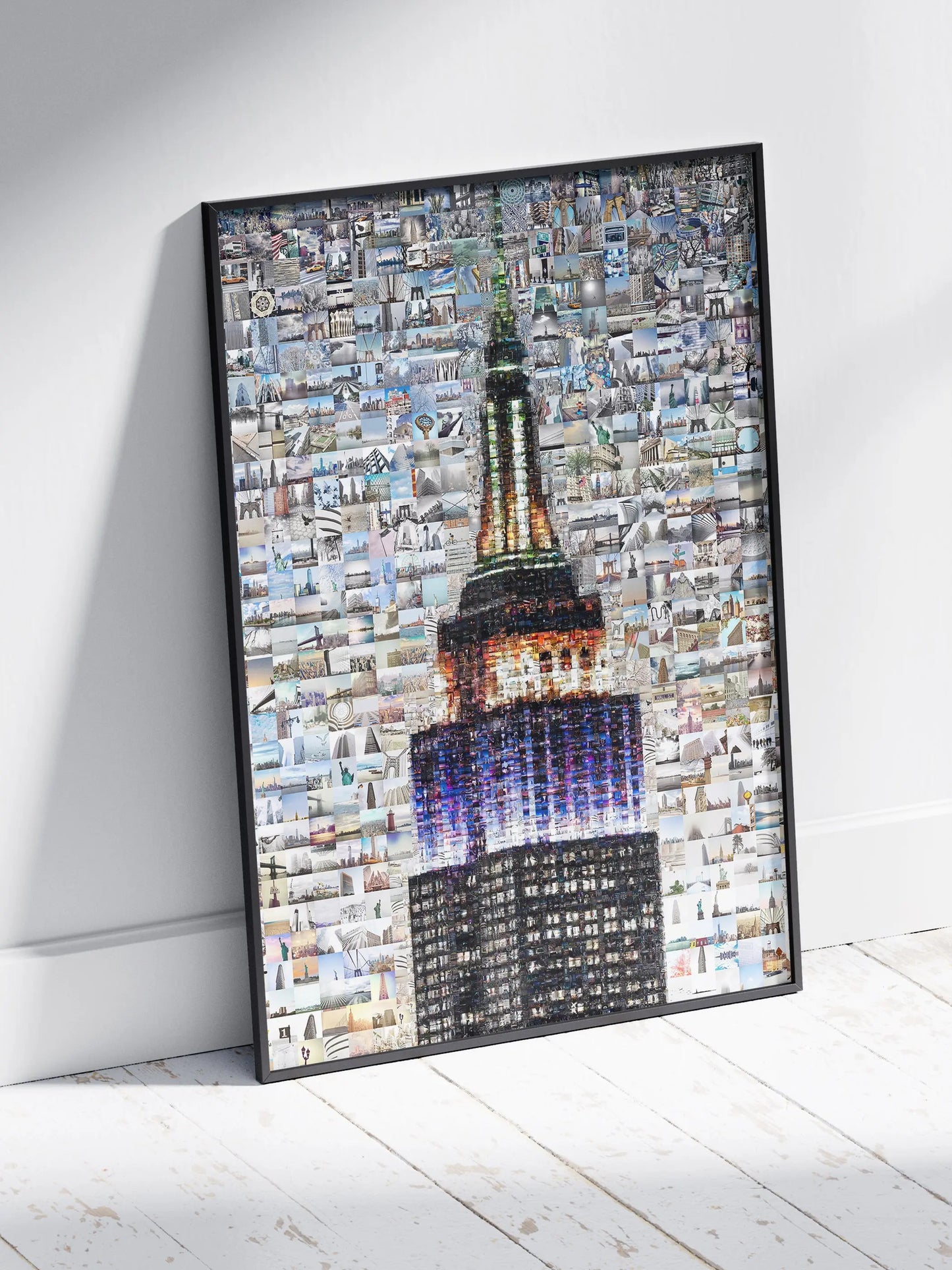 Stunning Empire State Building Mosaic Art - Unique NYC Wall Decor for Home & Office AtelierMosaics