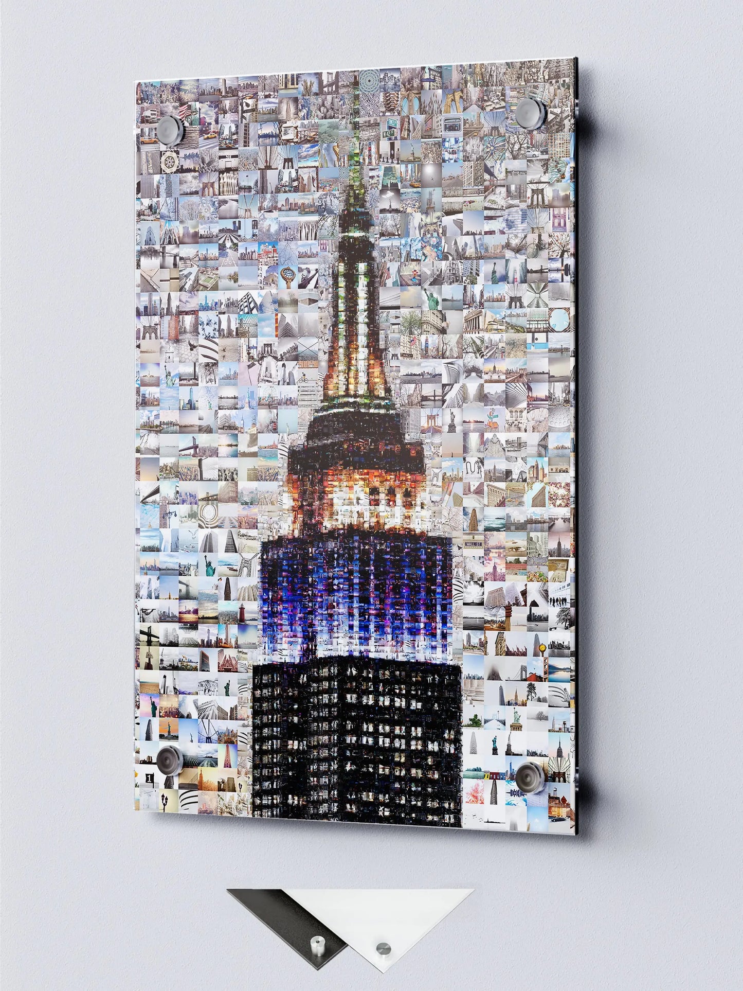 Stunning Empire State Building Mosaic Art - Unique NYC Wall Decor for Home & Office AtelierMosaics