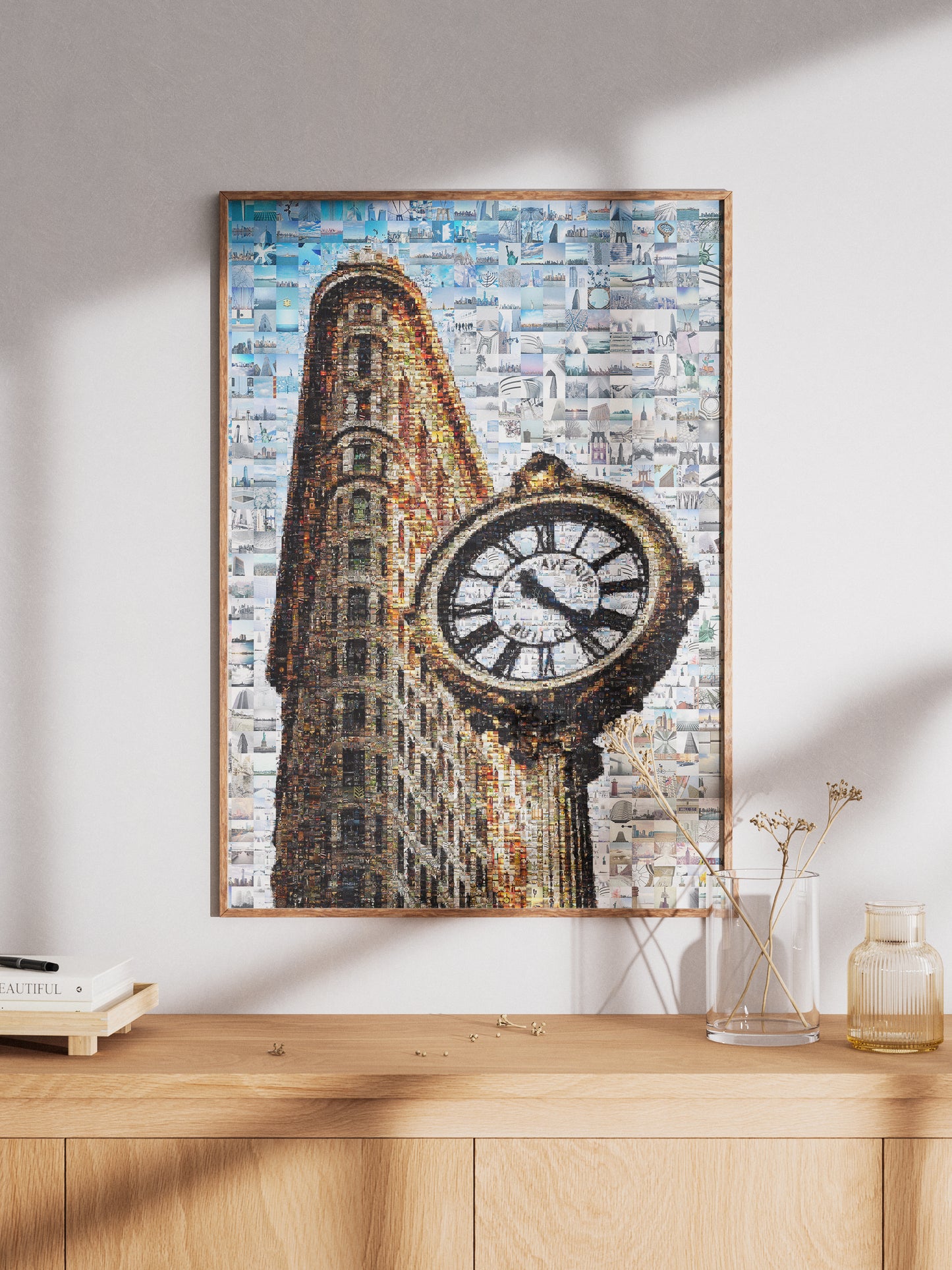 Stunning Mosaic Artwork of Iconic Clock Tower - Perfect for Home Decor and Art Lovers AtelierMosaics