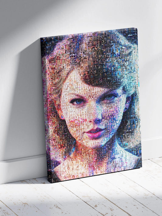 Stunning Taylor Swift Mosaic Artwork - Unique Gift for Music Lovers and Fans AtelierMosaics