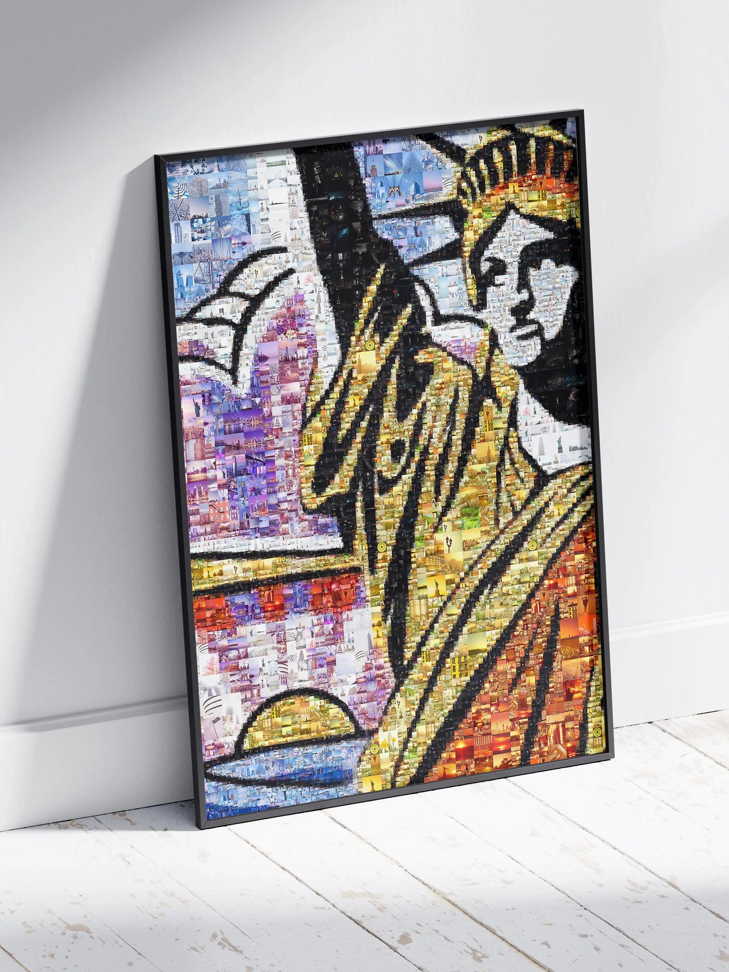 Stunning Mosaic Artwork of the Statue of Liberty - Unique Wall Decor for Home and Office AtelierMosaics
