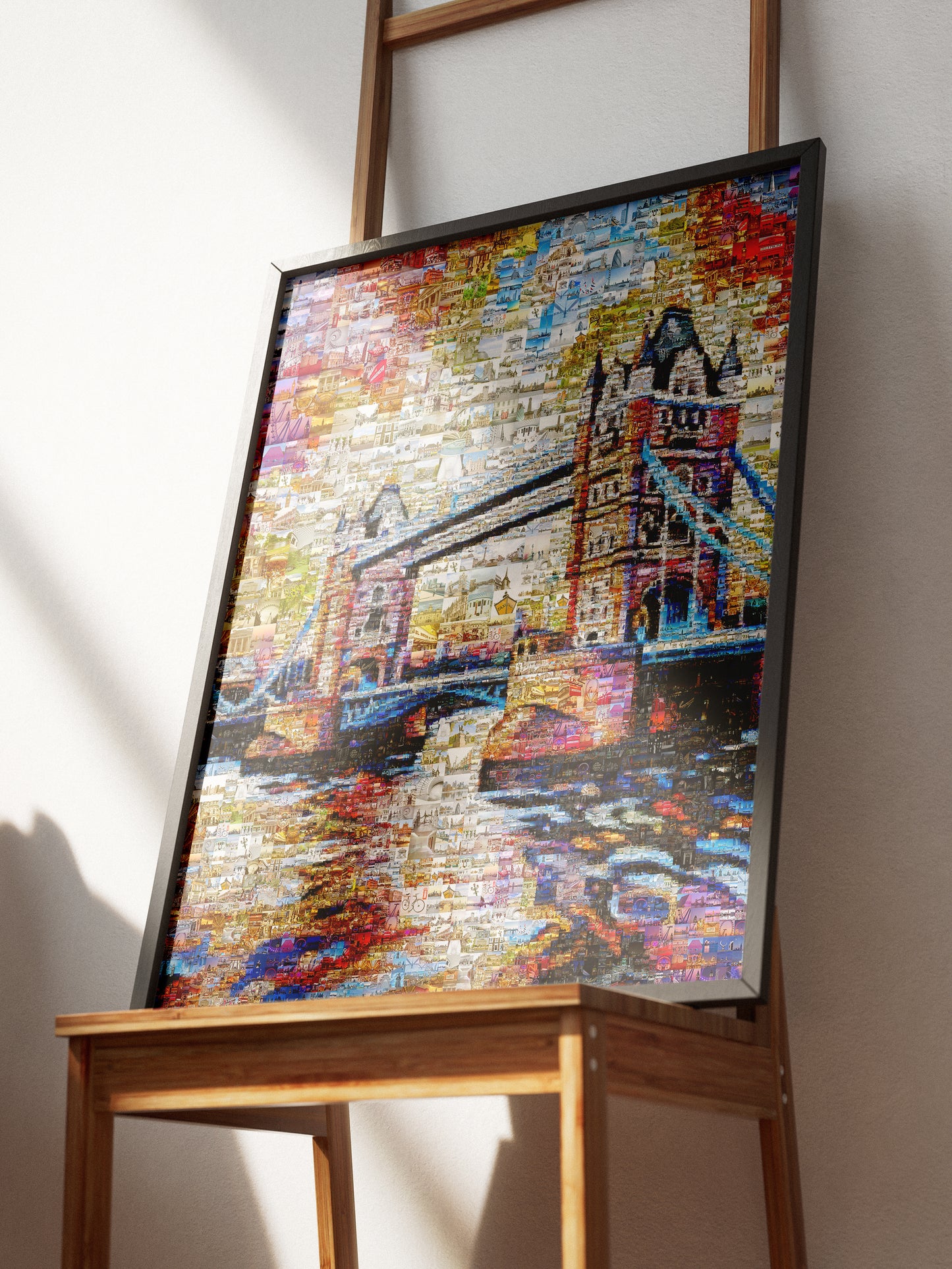 Stunning London Mosaic Artwork Featuring Iconic Tower Bridge - Perfect Home Decor AtelierMosaics