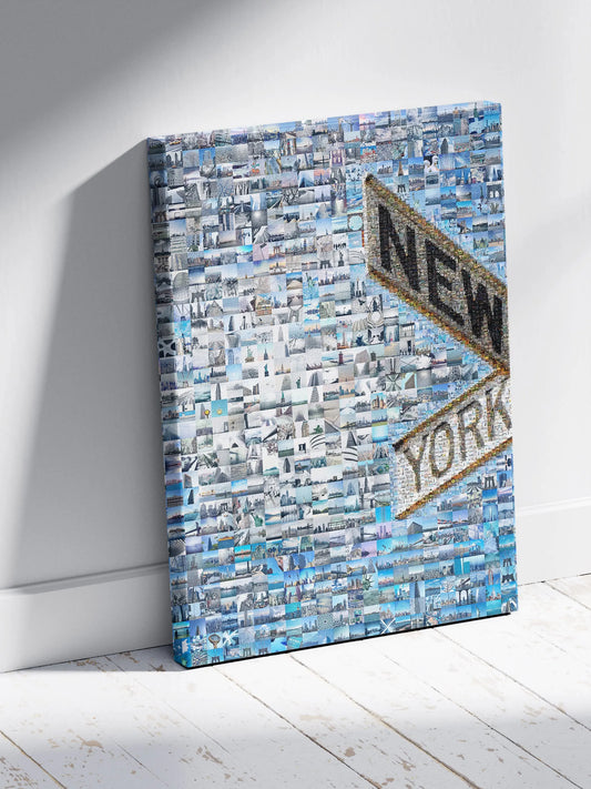 Stunning New York City Mosaic Art - Unique Wall Decor Featuring Iconic NYC Landmarks and Cityscapes AtelierMosaics