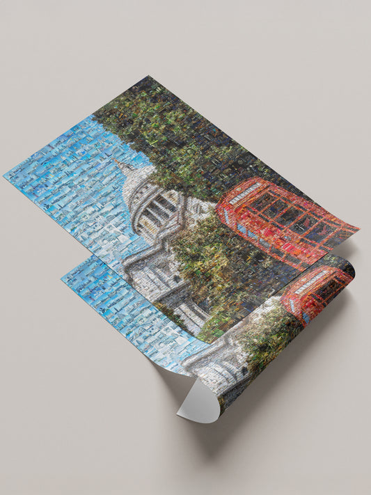 Stunning London Mosaic Artwork - Unique Urban Art for Home Decor AtelierMosaics