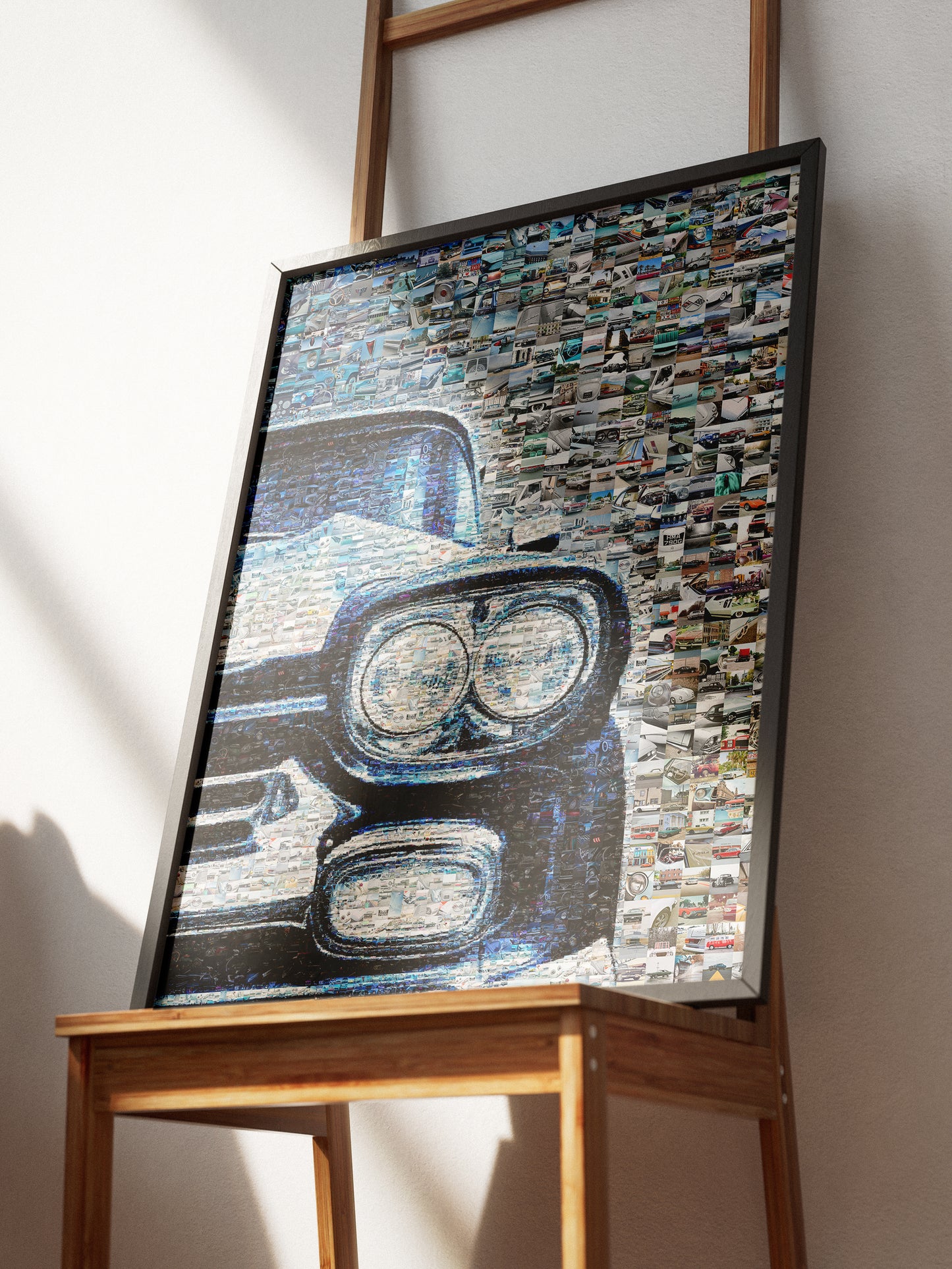 Stunning Mosaic Art of Classic Cars - Unique Automotive Wall Décor for Car Enthusiasts AtelierMosaics