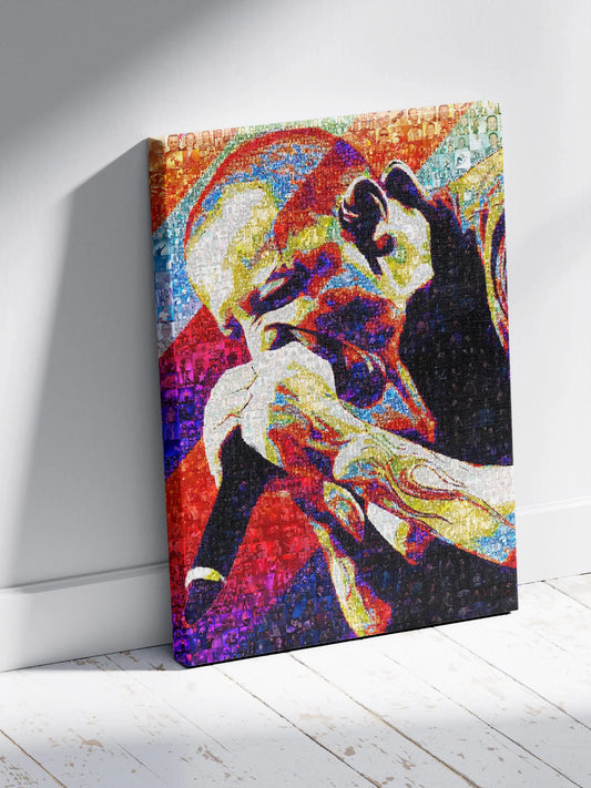 Chester Bennington Mosaic Art | Iconic Linkin Park Tribute Artwork AtelierMosaics