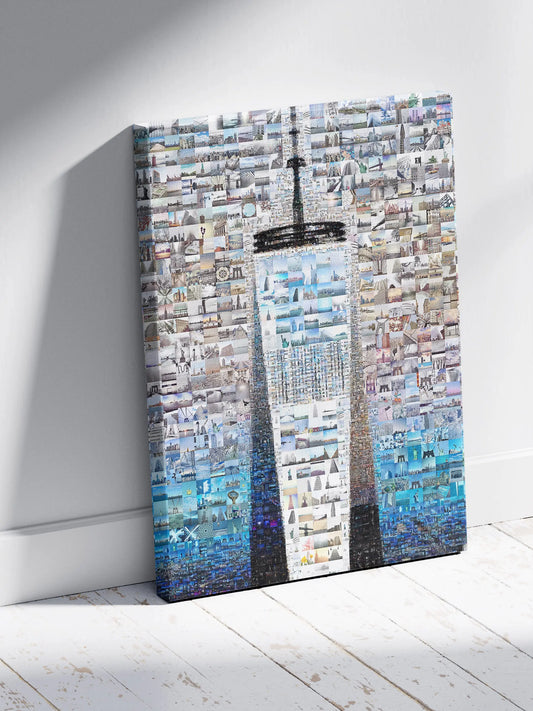 Stunning Mosaic Artwork of Iconic Cityscapes – Unique Wall Décor for Home or Office AtelierMosaics