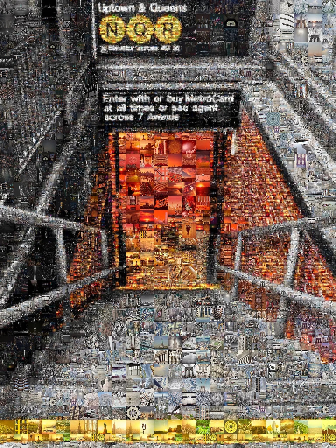 Uptown & Queens Subway Mosaic Art - Unique NYC Wall Decor for Home and Office AtelierMosaics