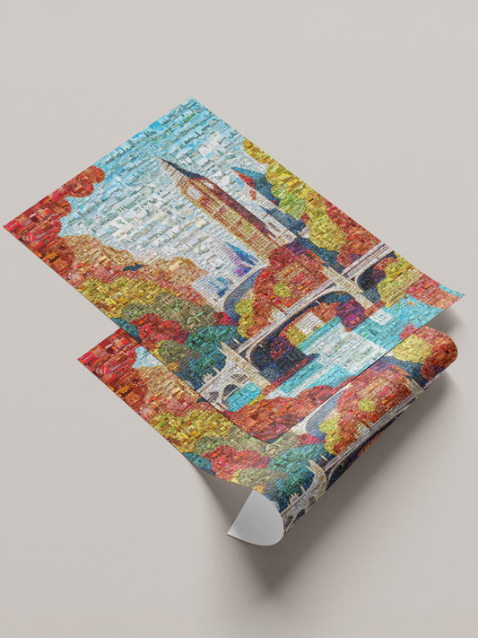 Stunning London Mosaic Artwork - Iconic Landmarks & Vibrant Colors for Modern Decor AtelierMosaics