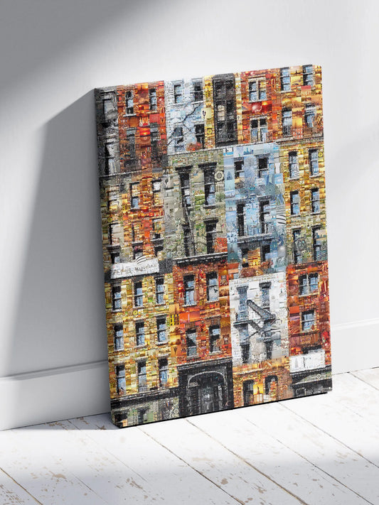 Stunning Mosaic Artwork of Urban Landscapes - Colorful Cityscape Wall Art for Home Decor AtelierMosaics