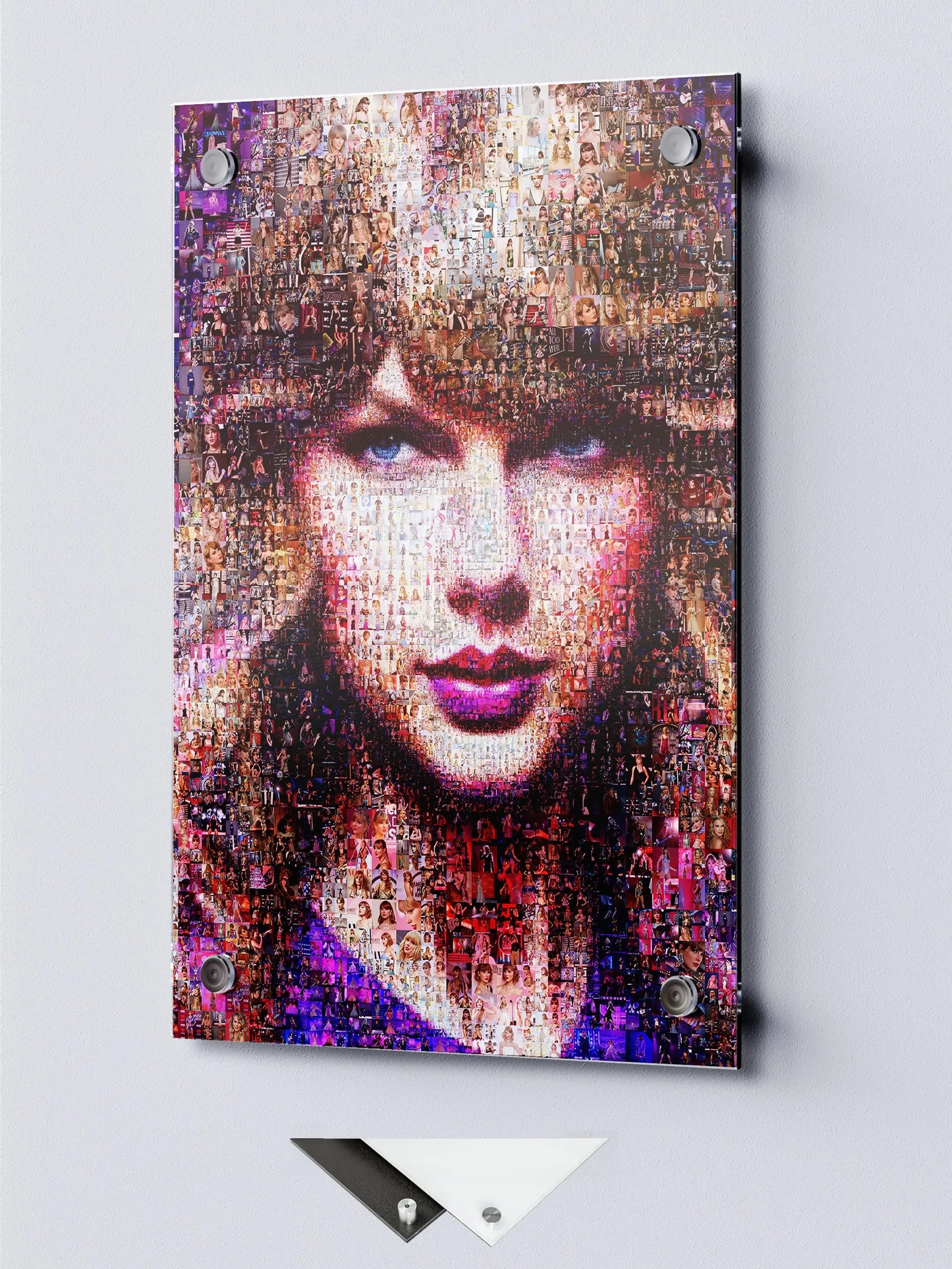 Stunning Taylor Swift Mosaic Art Print - Unique Fan Gift for Swifties and Music Lovers AtelierMosaics