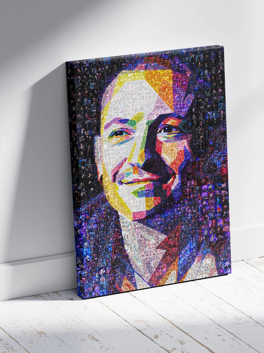 Chester Bennington Mosaic Artwork - Celebrating Linkin Park's Legacy in Stunning Detail AtelierMosaics