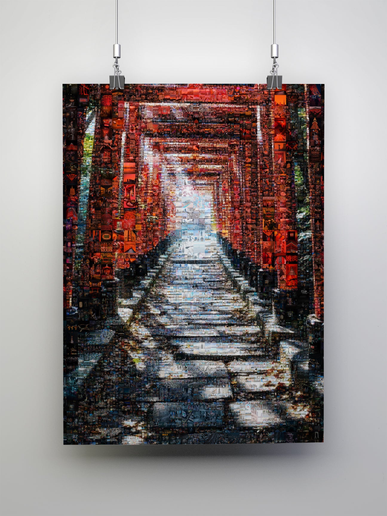 Fushimi Inari Torii – Kyoto Mosaic Wall Art AtelierMosaics