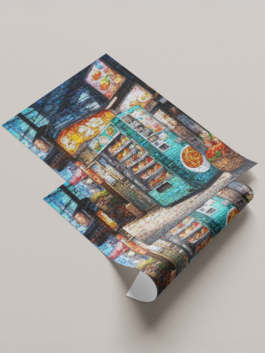 Tokyo Street Vending – Japanese Mosaic Wall Art AtelierMosaics