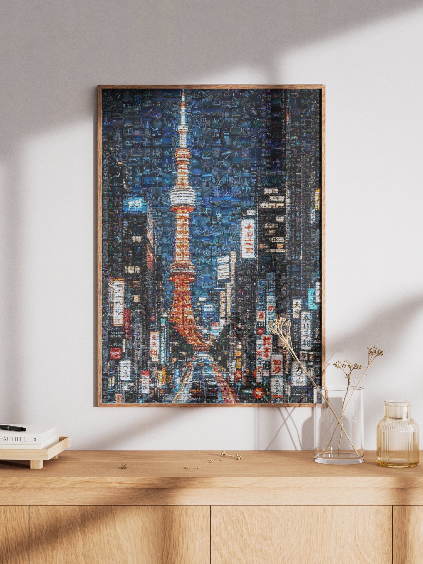 Tokyo Tower Street – Japanese Mosaic Wall Art AtelierMosaics