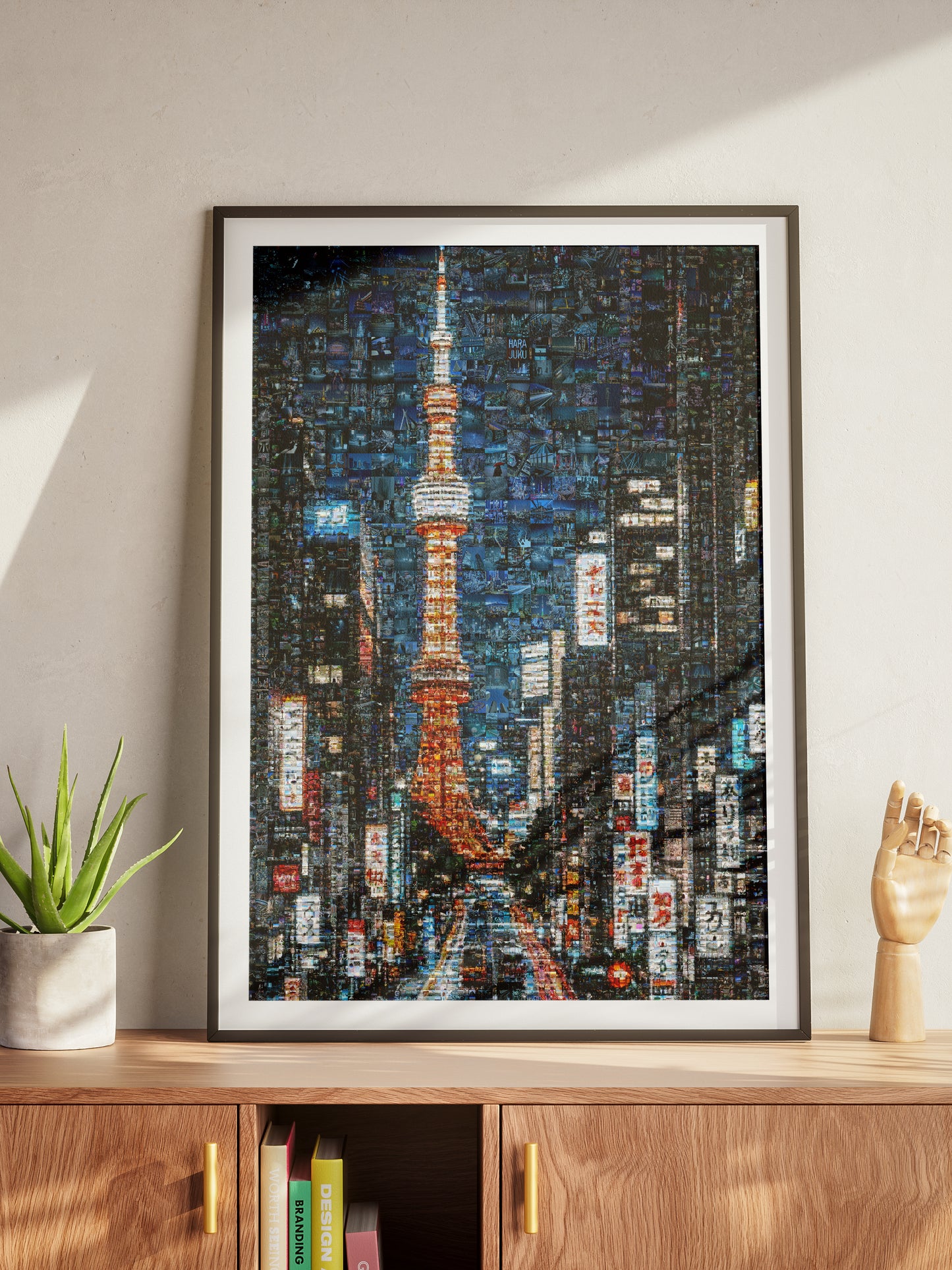 Tokyo Tower Street – Japanese Mosaic Wall Art AtelierMosaics