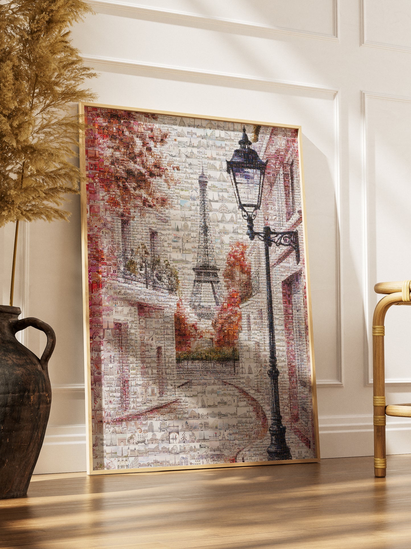 Stunning Paris Mosaic Artwork - Captivating Cityscape of France's Capital AtelierMosaics