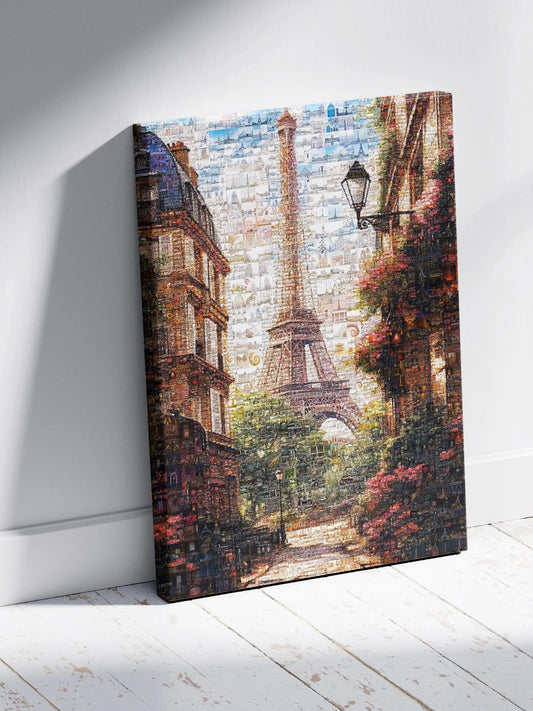 Stunning Mosaic Artwork of Paris with Eiffel Tower | Perfect Home Decor AtelierMosaics