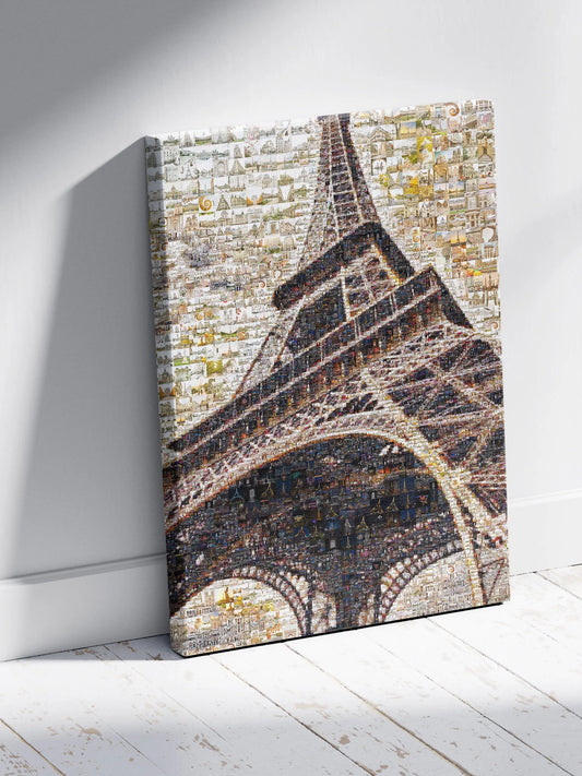 Stunning Paris Mosaic Art - Capturing the Essence of the Eiffel Tower and the City of Light AtelierMosaics