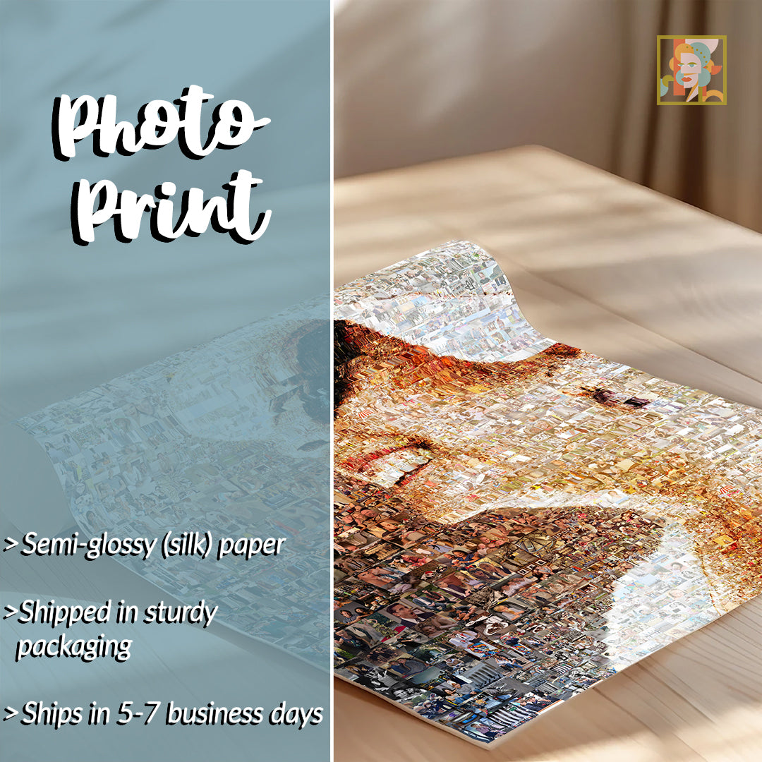 Custom Photo Mosaic from Your Photos | Unique Gift – AtelierMosaics