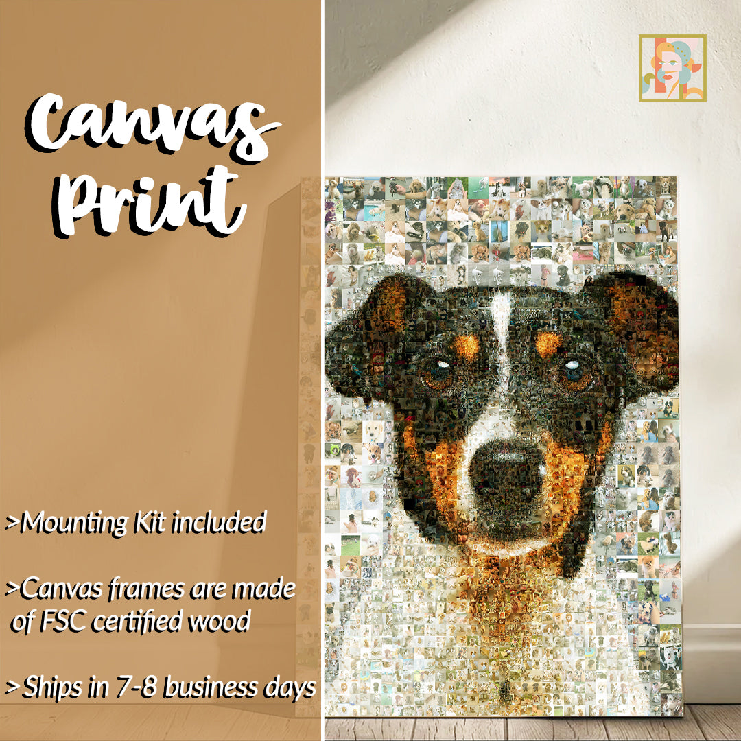 Custom Photo Mosaic from Your Photos | Unique Gift – AtelierMosaics