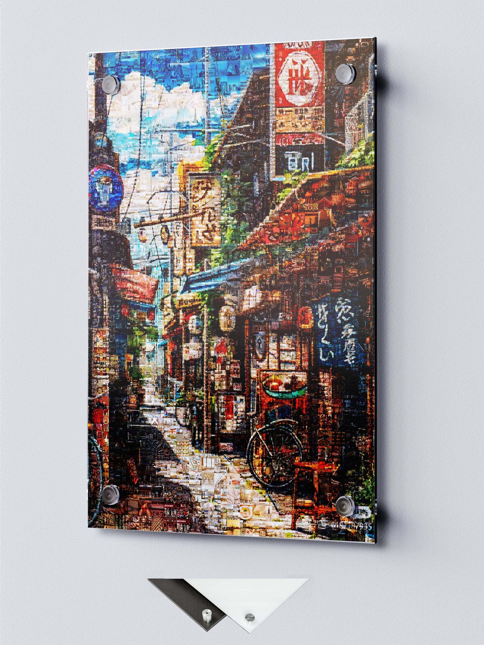 Tokyo Backstreet – Japanese Mosaic Wall Art AtelierMosaics