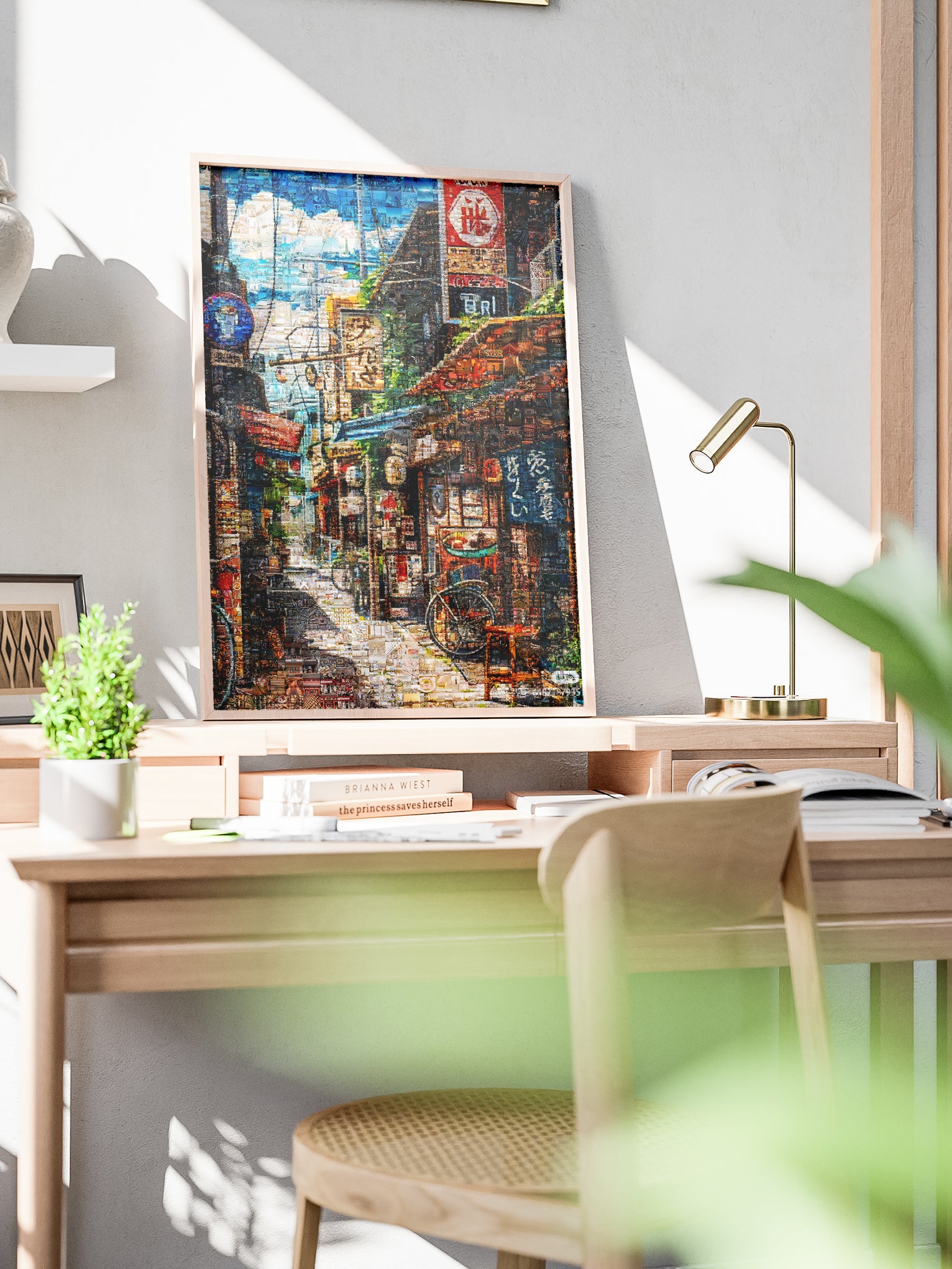 Tokyo Backstreet – Japanese Mosaic Wall Art AtelierMosaics