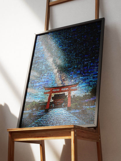 Torii Gate Japan – Shinto Shrine Mosaic Wall Art AtelierMosaics