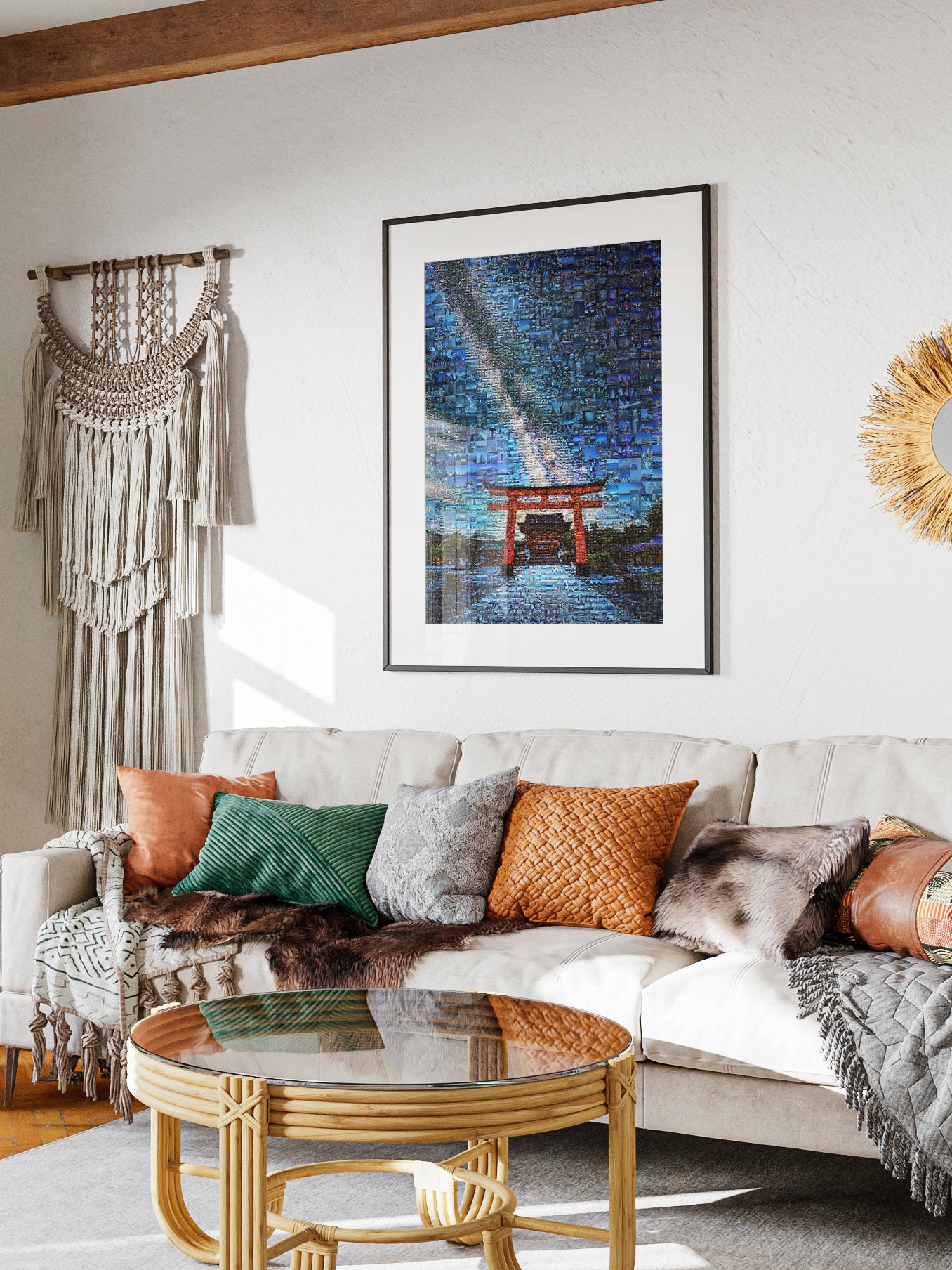 Torii Gate Japan – Shinto Shrine Mosaic Wall Art AtelierMosaics