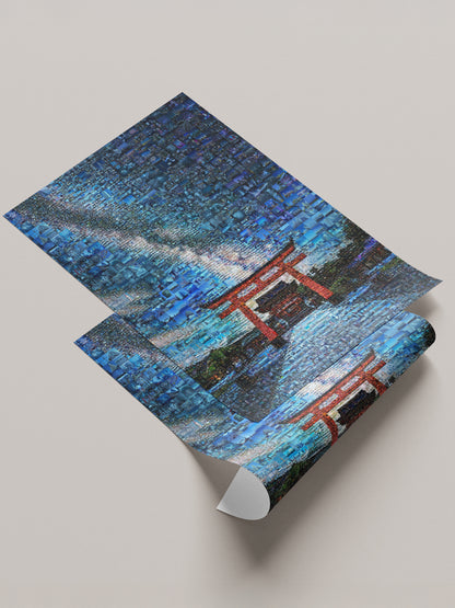 Torii Gate Japan – Shinto Shrine Mosaic Wall Art AtelierMosaics