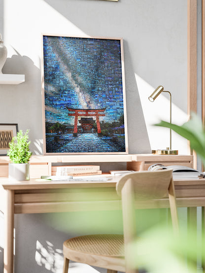 Torii Gate Japan – Shinto Shrine Mosaic Wall Art AtelierMosaics