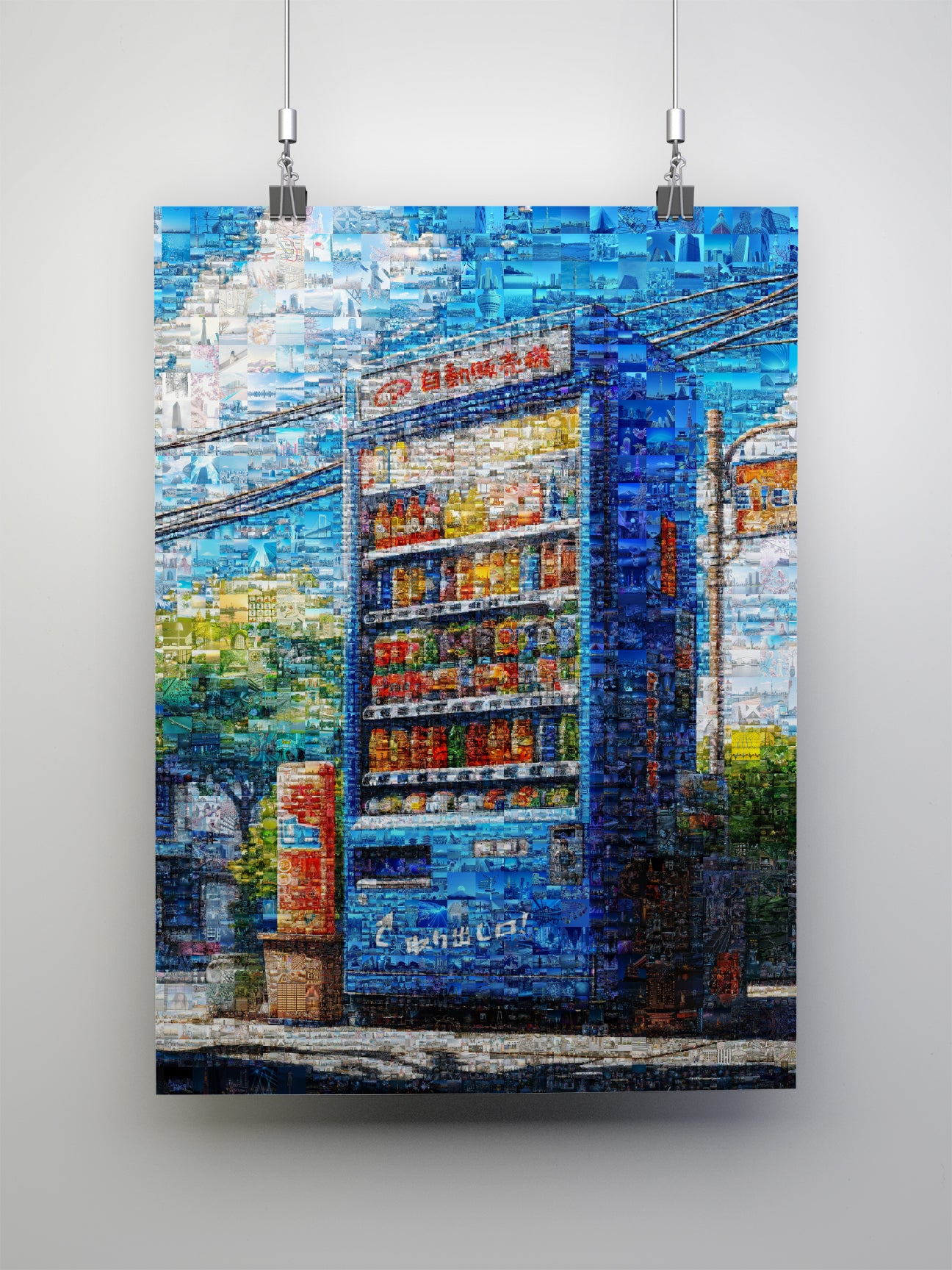 Tokyo Drink Machine – Japanese Vending Mosaic Art AtelierMosaics