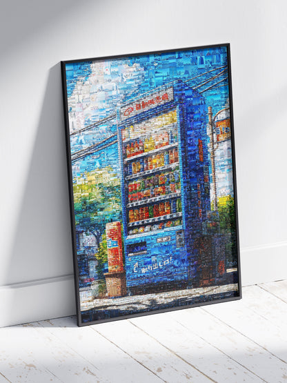 Tokyo Drink Machine – Japanese Vending Mosaic Art AtelierMosaics