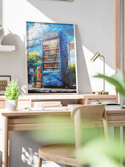 Tokyo Drink Machine – Japanese Vending Mosaic Art AtelierMosaics