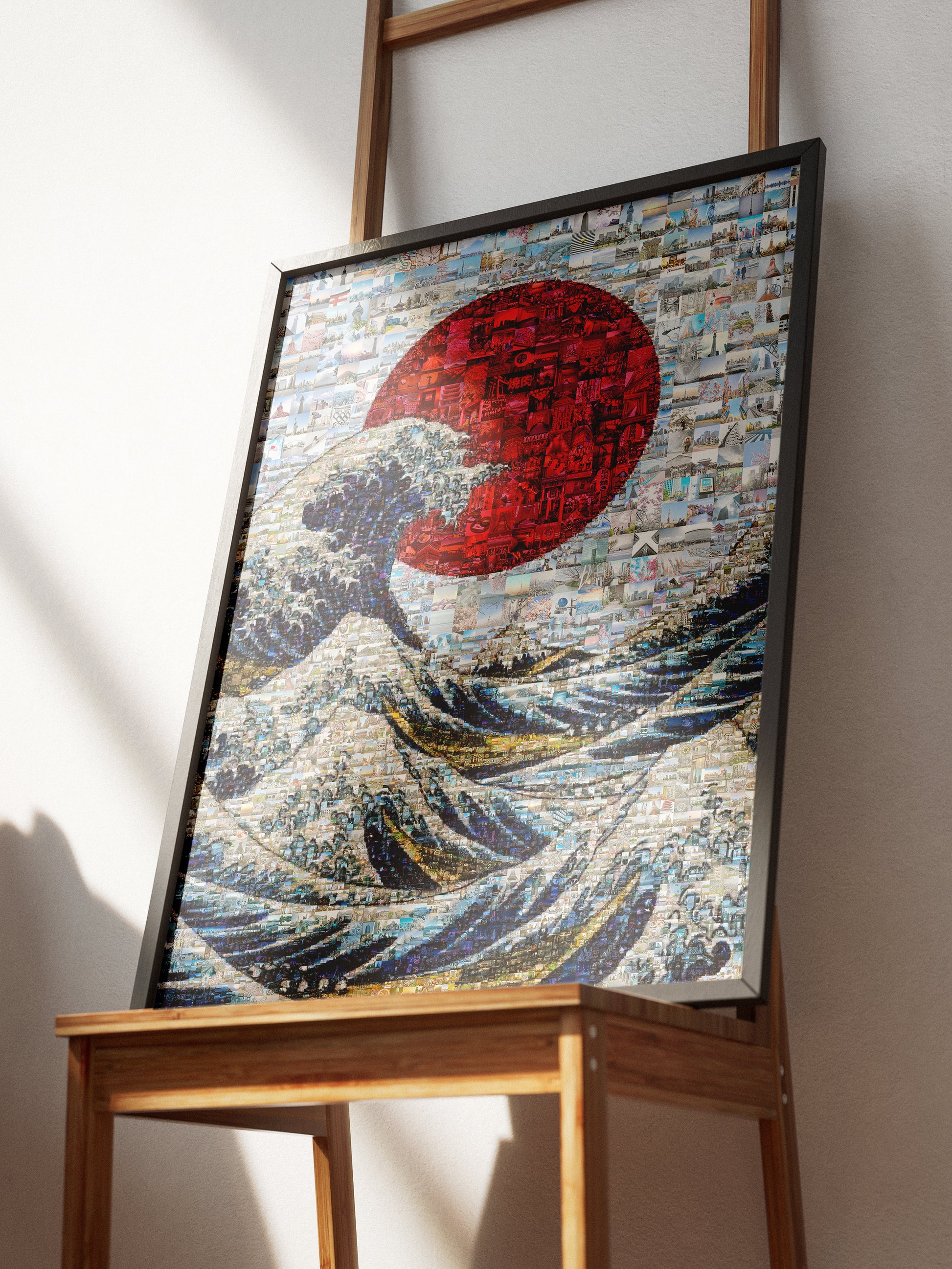 The Great Wave of Japan – Mosaic Wall Art Print AtelierMosaics