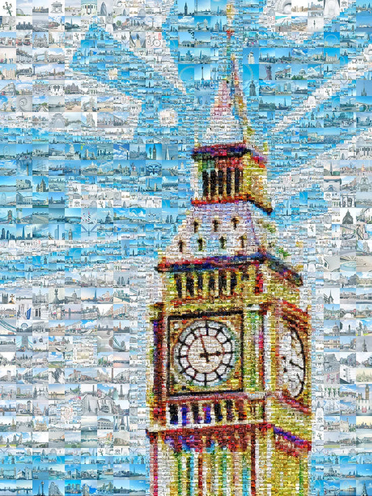 Stunning London Mosaic Artwork Featuring Iconic Landmarks - Perfect Home Decor AtelierMosaics