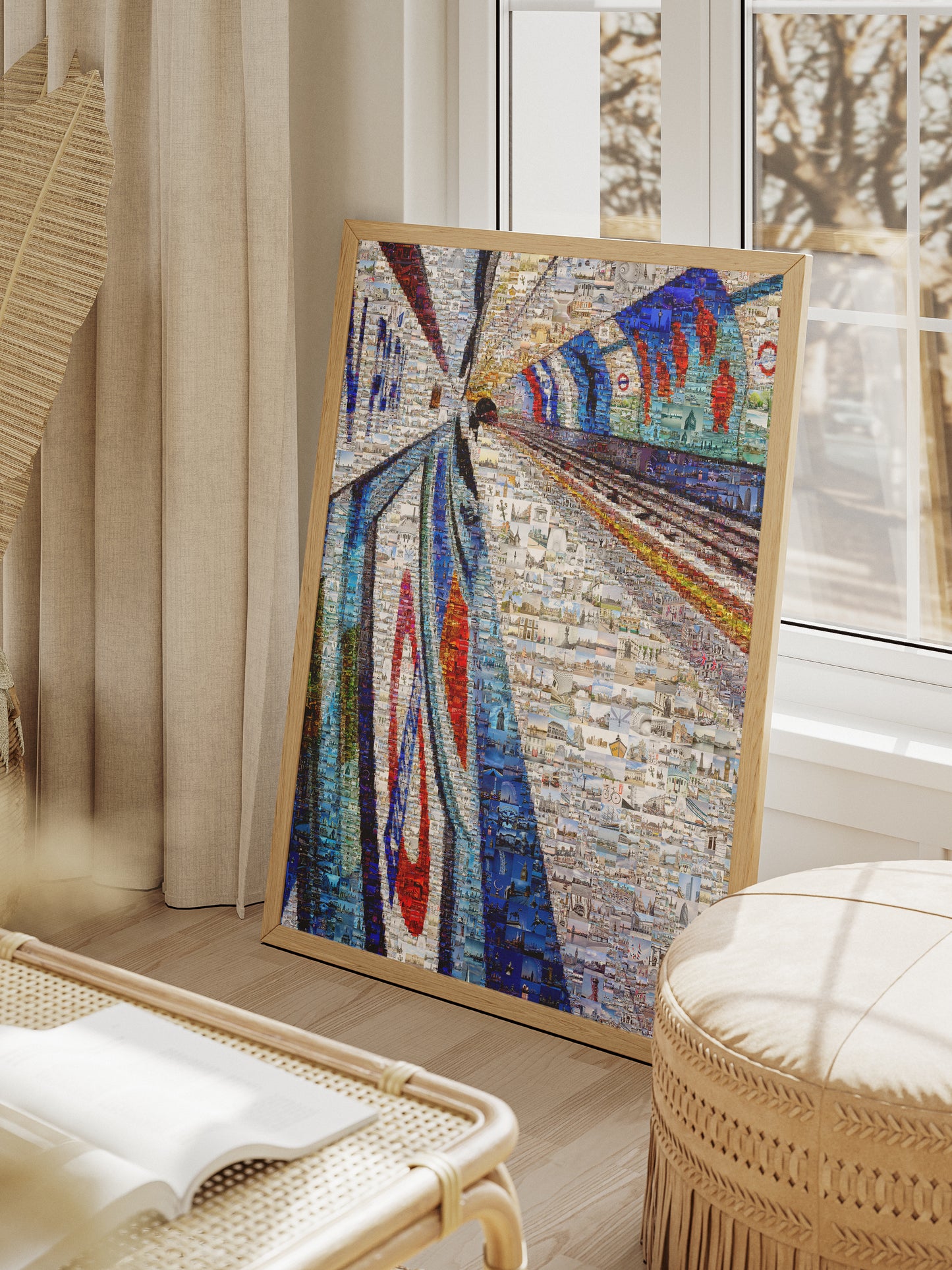 Stunning London Mosaic Artwork - Unique Subway Art for Home Decor and Collectors AtelierMosaics