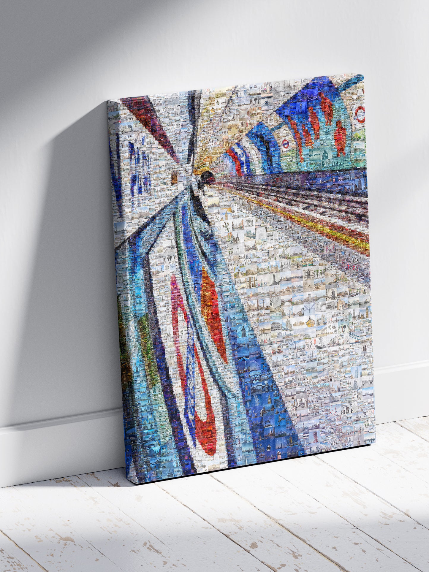 Stunning London Mosaic Artwork - Unique Subway Art for Home Decor and Collectors AtelierMosaics