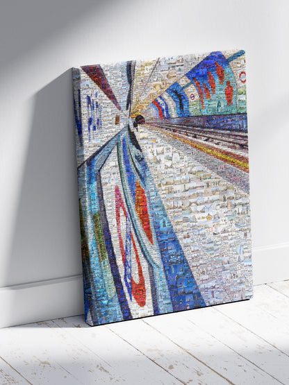 Stunning London Mosaic Artwork - Unique Subway Art for Home Decor and Collectors AtelierMosaics