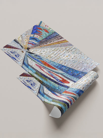 Stunning London Mosaic Artwork - Unique Subway Art for Home Decor and Collectors AtelierMosaics