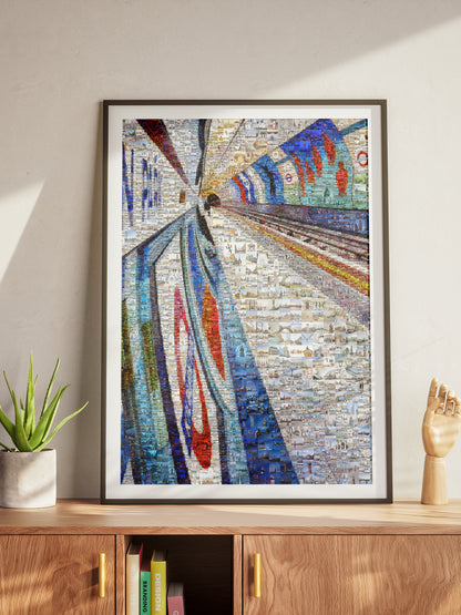 Stunning London Mosaic Artwork - Unique Subway Art for Home Decor and Collectors AtelierMosaics