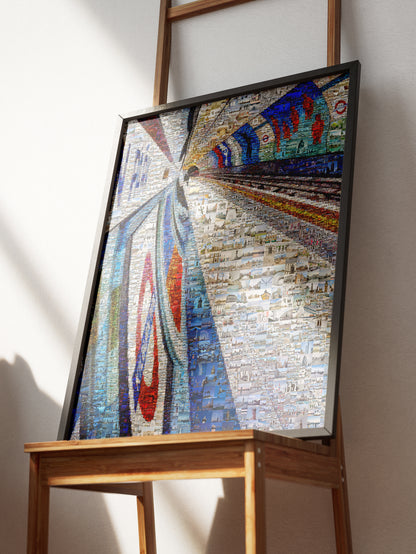 Stunning London Mosaic Artwork - Unique Subway Art for Home Decor and Collectors AtelierMosaics
