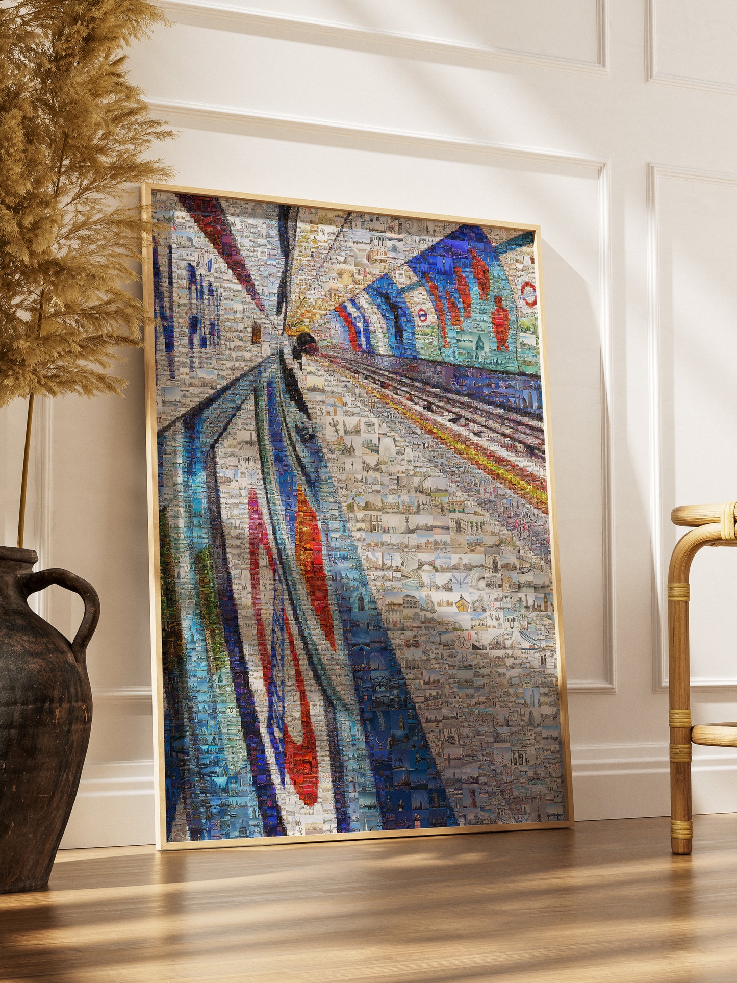 Stunning London Mosaic Artwork - Unique Subway Art for Home Decor and Collectors AtelierMosaics