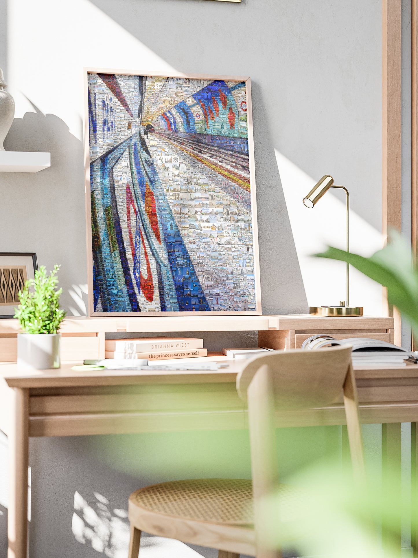 Stunning London Mosaic Artwork - Unique Subway Art for Home Decor and Collectors AtelierMosaics