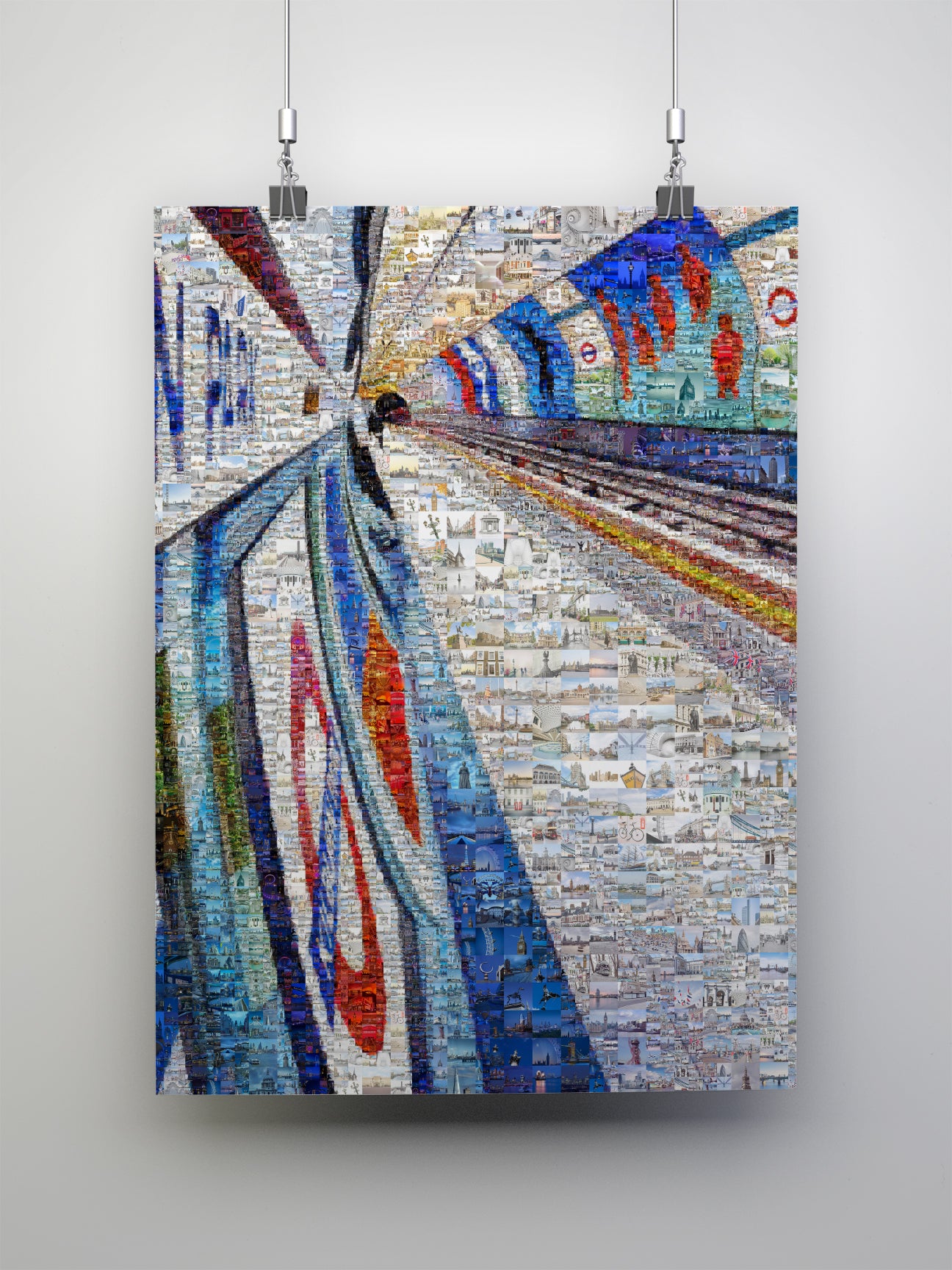 Stunning London Mosaic Artwork - Unique Subway Art for Home Decor and Collectors AtelierMosaics